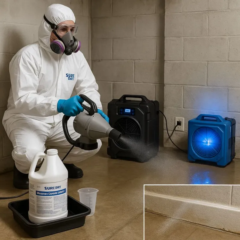 Sanitization and Odor Removal process in Taft, FL